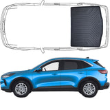 Trimak Kofferraumwanne kompatibel mit Ford Kuga 3.Gen ab 2020