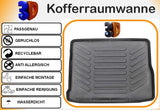 Trimak Renault SCENIC 3.Gen 5 Sitzer (2009-2016) Kofferraumwanne Kofferraummatte