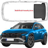 Trimak Kofferraumwanne kompatibel mit Hyundai Tucson 4.Gen ab 2021 *Modell mit Soundsystem