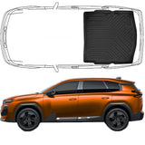 Trimak Untere Kofferraumwanne kompatibel mit Citroen C5 Aircross 2.Gen ab 2026