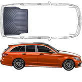 Trimak Kofferraumwanne Mercedes C Klasse W205 Estate & T205 Kombi Kofferraummatte