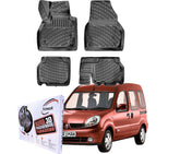 Trimak Autofußmatten kompatibel mit Renault Kangoo 2.Gen. 2008-2020 Auto Allwetter Gummimatten