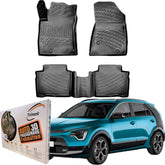 Trimak Autofußmatten kompatibel mit Kia Niro Hybrid 2.Gen 2022 - 2025 Auto Allwetter Gummimatten