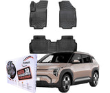 Trimak Autofußmatten kompatibel mit Kia EV3 ab 2024 Auto Allwetter Gummimatten