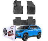 Trimak Autofußmatten kompatibel mit MG HS 2.Gen PHEV ab 2024 Auto Allwetter Gummimatten