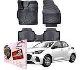 Trimak Autofußmatten kompatibel mit Mazda 2 Typ XP21 4.Gen seit 2022 Auto Allwetter Gummimatten