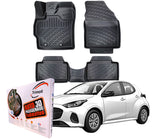 Trimak Autofußmatten kompatibel mit Mazda 2 Typ XP21 4.Gen seit 2022 Auto Allwetter Gummimatten