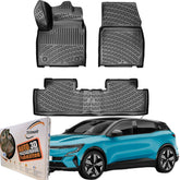 Trimak Autofußmatten kompatibel mit Renault Megane E-Tech ab 2021 Auto Allwetter Gummimatten