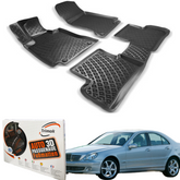 Trimak MERCEDES C-Klasse W203 (2000-2007) Gummimatten Autofußmatten