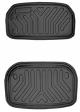 3D Fußmatten & Kofferraumwanne & Frunkwanne Full Set Kompatibel mit Tesla Model Y 1.Gen 2020-2024