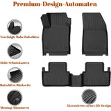 Rizline Premium Autofußmatten kompatibel mit Renault Clio V 2019-2025 Premium Gummimatten