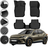 Rizline Premium Autofußmatten kompatibel mit CUPRA Formentor E-TSI ab 2020 Gummimatten