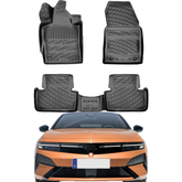 Rizline kompatibel mit OPEL ASTRA L ab 2022 Autofußmatten Auto Allwetter 3D Gummimatten