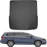 Rizline Kofferraumwanne kompatibel mit VW Passat B7 Kombi 2010 - 2015 Kofferraummatte