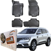 Trimak Autofußmatten kompatibel mit RENAULT KOLEOS 2.Gen 2016 - 2024 Auto Allwetter Gummimatten