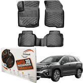 Trimak Autofußmatten kompatibel mit Suzuki S-Cross 2.Gen ab 2022 Auto Allwetter Gummimatten