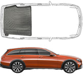 Trimak Kofferraumwanne kompatibel mit Mercedes E-Klasse T Model S213 2016-2023