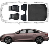 Trimak Passgenau 3D Auto Fußmatten & Kofferraumwanne Set Kompatibel mit Audi A5 B10 Sedan ab 2024