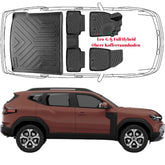 Trimak Passgenau 3D Auto Fußmatten & Obere Kofferraumwanne Set Kompatibel mit DACIA DUSTER 3.Gen ECO-G & E-Tech ab 2024