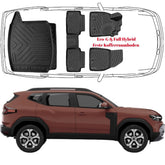 Trimak Passgenau 3D Auto Fußmatten & Feste Boden Kofferraumwanne Set Kompatibel mit DACIA DUSTER 3.Gen ECO-G & E-Tech ab 2024