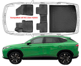 3D Auto Fußmatten & Kofferraumwanne Set Kompatibel mit MG HS 2.Gen PHEV ab 2024