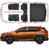 Trimak Passgenau 3D Auto Fußmatten & Obere Kofferraumwanne Set Kompatibel mit Citroen C5 Aircross Benzin / Mild-Hybrid 2.Gen ab 2026