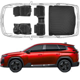 Trimak Passgenau 3D Auto Fußmatten & Obere Kofferraumwanne Set Kompatibel mit Citroen C5 Aircross Benzin / Mild-Hybrid 2.Gen ab 2026