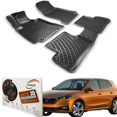 Skoda Fabia IV (2021 - 2023) Autofußmatten Auto Gummimatten
