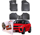 Trimak Autofußmatten kompatibel mit Range Rover Sport 3.Gen L461 2022-2027 Auto Allwetter Gummimatten