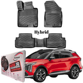 Trimak Autofußmatten kompatibel mit KIA Sportage 5.Gen Hybrid ab 2021 Auto Allwetter Gummimatten