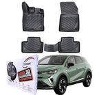 Trimak Autofußmatten kompatibel mit Renault Symbioz 2024 -- Auto Allwetter Gummimatten