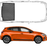 Trimak Kofferraumwanne kompatibel mit Mitsubishi Colt 7.Gen ab 2023 fester Kofferraumboden