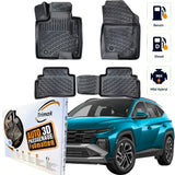 HYUNDAI Tucson 4.Gen Benzin / Diesel/ Hybrid ab 2020 Gummimatten Autofußmatten
