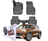 Trimak Autofußmatten kompatibel mit Volkswagen Tayron e-TSI ab 2024 Auto Allwetter Gummimatten