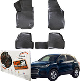 Trimak Autofußmatten kompatibel mit Chevrolet Trax 2013-2022 Auto Allwetter Gummimatten
