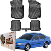 Trimak Autofußmatten kompatibel mit VW BORA 1998-2005 Auto Allwetter Gummimatten
