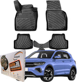 VW T-Cross (2018 - 2023) Autofußmatten Auto Gummimatten
