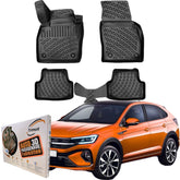 VW Taigo Autofußmatten Auto Gummimatten