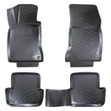 Rizline Kompatibel mit Mercedes-Benz B Klasse W 242/W 246 2011-2018 Gummimatten 3D Autofußmatten