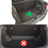 3D Auto Fußmatten & Obere Kofferraumwanne Set Kompatibel mit Toyota Yaris 4.Gen XP21 ab 2020