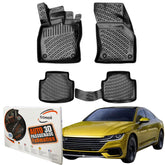 Trimak Autofußmatten kompatibel mit VW ARTEON Auto Allwetter Gummimatten