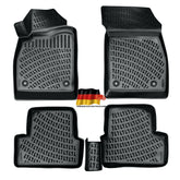 Rizline kompatibel mit Opel Astra J 2009- 016 Autofußmatten Auto Allwetter 3D Gummimatten