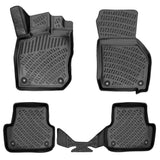 3D Fußmatten & Kofferraumwanne Auto Set Kompatibel mit Audi A3 8Y Sedan TFSI Mild Hybrid ab 2020