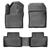 3D Fußmatten & Untere Kofferraumwanne Auto Set Kompatibel mit Toyota C-HR 2-Gen ab 2024 1.8 Hybrid ** Mit JBL Soundsystem **