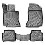 Rizline kompatibel mit MERCEDES C Class W206 ab 2021 Autofußmatten Auto Allwetter 3D Gummimatten