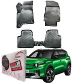 Trimak Autofußmatten kompatibel mit Citroen C3 Aircross Mild-Hybrid ab 2024 Auto Allwetter Gummimatten