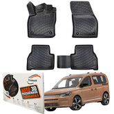 TRIMAK VW CADDY V (5) ab 2020 Autofußmatten Gummimatten