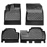 Trimak Autofußmatten kompatibel mit Citroën Berlingo 3.Gen. ab 2018 Auto Allwetter Gummimatten