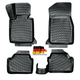 Rizline BMW 3'er E90 2005-2011 Auto Gummimatten 3D Autofußmatten