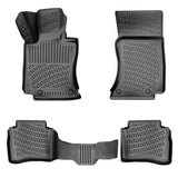 3D Fußmatten & Kofferraumwanne Auto Set Kompatibel mit Mercedes E Klasse W214 ab 2013 Sedan Limousine